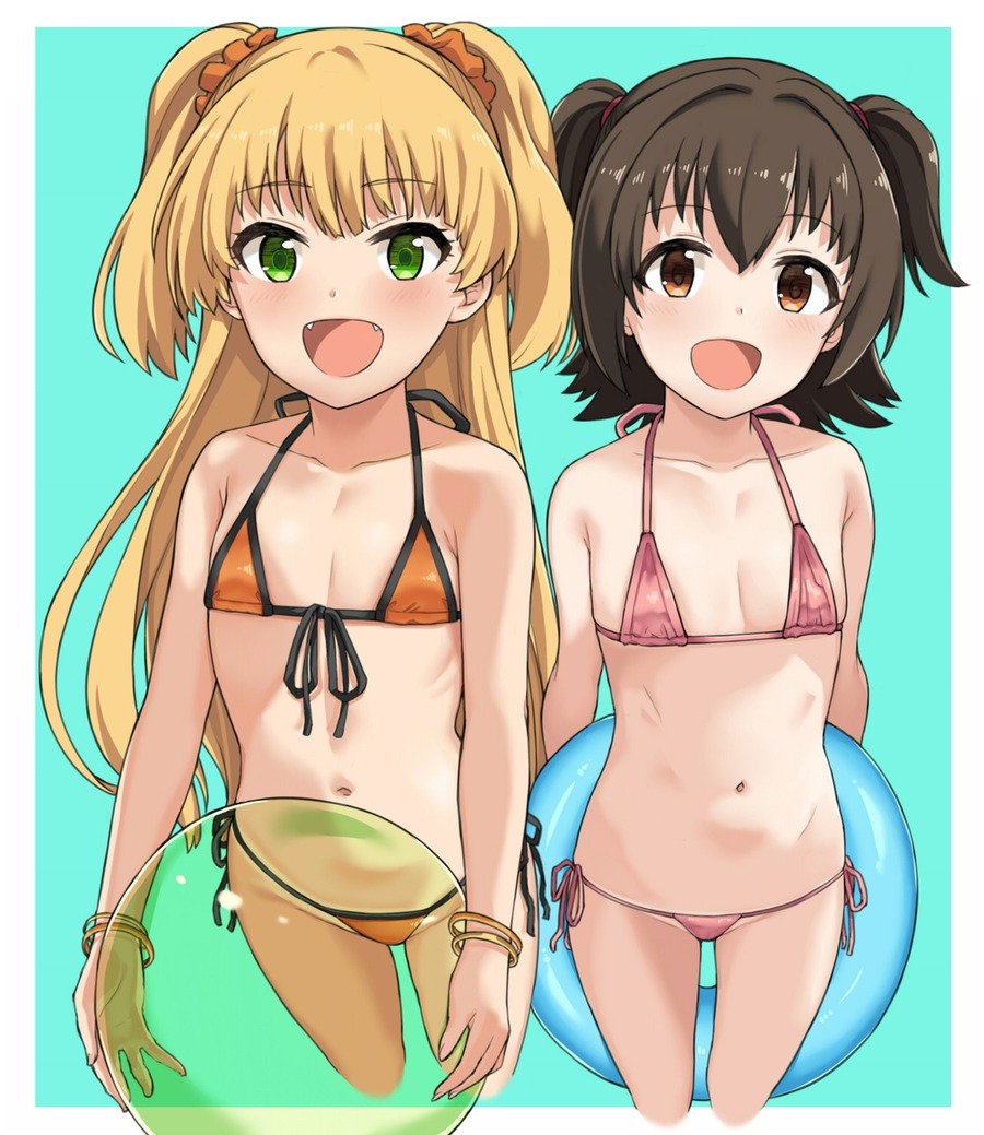 yande.re 394787 sample akagi_miria bikini hai_ookami jougasaki_rika loli swimsuits the_idolm@ster the_idolm@ster_cinderella.jpg