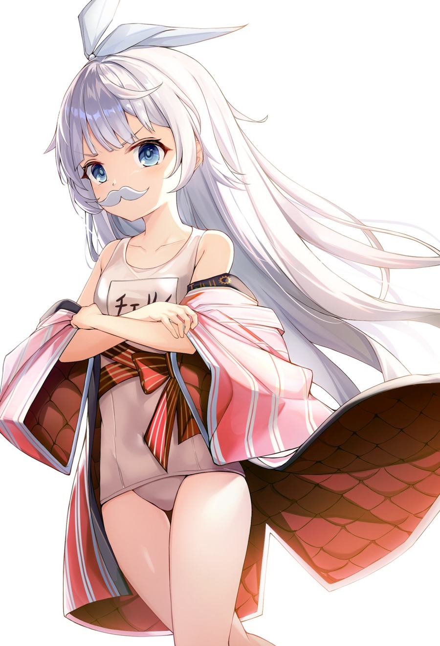 yande.re 904219 sample blue_archive japanese_clothes loli renkawa_cherino school_swimsuit swimsuits zeroillya.jpg